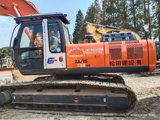 ZX350-3G 35 ตัน ฮิตาชิ Excavator Crawler ZX330-3G ด้วยเครื่องยนต์ที่แรง
