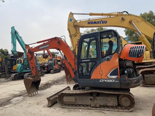 2018 ปี ใช้ Doosan DX60-9C มินิ Excavator ในสภาพที่ดี / ใช้ Doosan มินิ Excavator สําหรับขาย