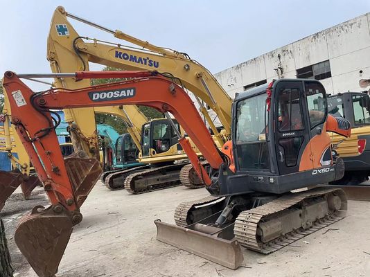 2018 ปี ใช้ Doosan DX60-9C มินิ Excavator ในสภาพที่ดี / ใช้ Doosan มินิ Excavator สําหรับขาย