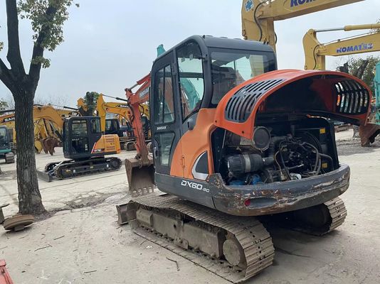 2018 ปี ใช้ Doosan DX60-9C มินิ Excavator ในสภาพที่ดี / ใช้ Doosan มินิ Excavator สําหรับขาย
