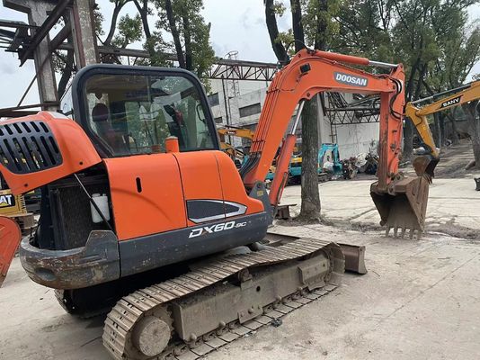 2018 ปี ใช้ Doosan DX60-9C มินิ Excavator ในสภาพที่ดี / ใช้ Doosan มินิ Excavator สําหรับขาย
