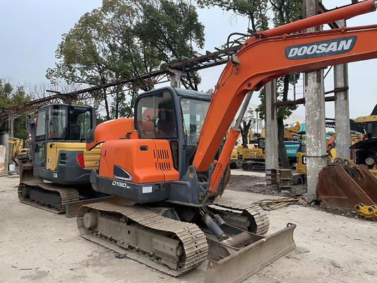 2018 ปี ใช้ Doosan DX60-9C มินิ Excavator ในสภาพที่ดี / ใช้ Doosan มินิ Excavator สําหรับขาย