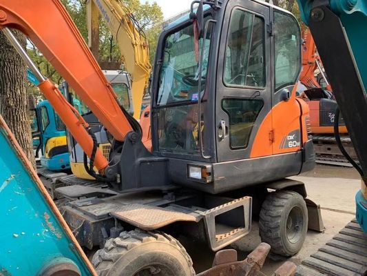เครื่องขุดล้อมือสอง Doosan DX60W ในสภาพดีเยี่ยม/ เครื่องขุดล้อมือสอง Doosan Mini สําหรับขาย