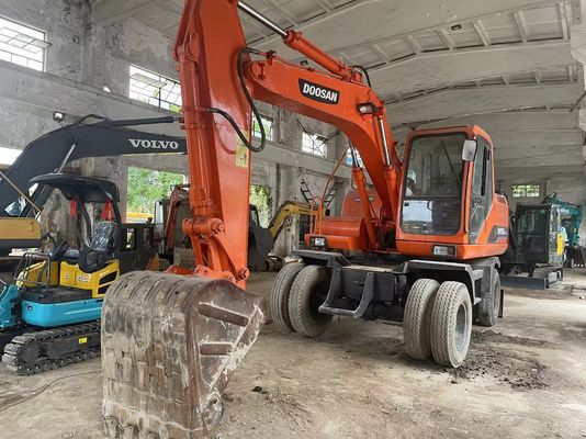 2012 ปีใช้ รถขุดล้อ มินิ Doosan DH150W-7 สภาพดี