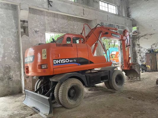 2012 ปีใช้ รถขุดล้อ มินิ Doosan DH150W-7 สภาพดี