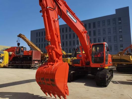 ของเกาหลีเดิม เครื่องขุดขนาดเล็กมือสอง Doosan DX225LC เครื่องขุดมือสอง Doosan