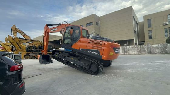 เกาหลีเดิม Doosan DX225LCA อุปกรณ์ขุดที่ใช้