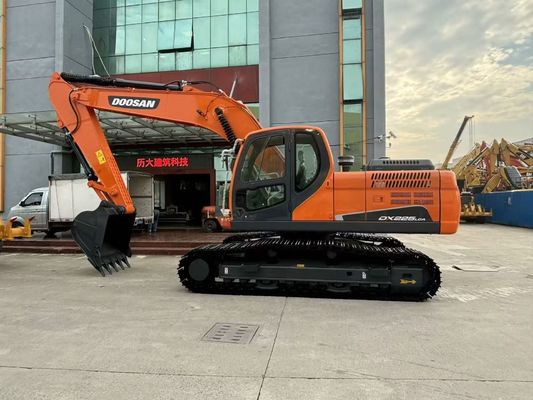 เกาหลีเดิม Doosan DX225LCA อุปกรณ์ขุดที่ใช้