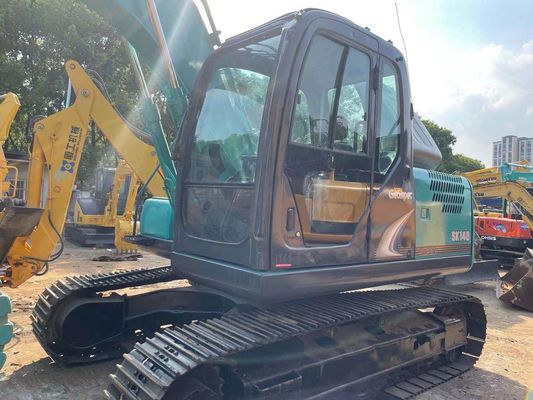 ใช้ Kobelco SK140LC-8 Crawler เครื่องขุดไฮดรอลิก ขายในฟิลิปปินส์