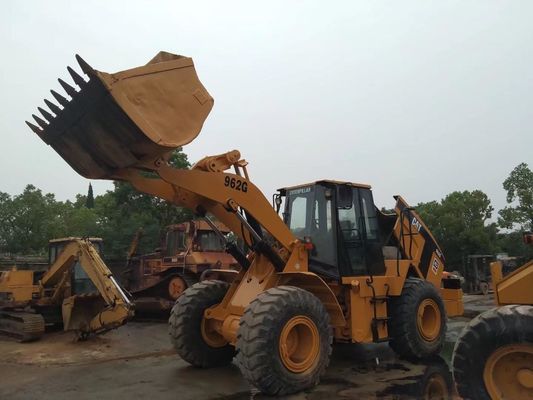 Caterpillar 962G เครื่องบรรทุกล้อมือสอง สภาพดี เครื่องบรรทุกหน้า CAT 962G