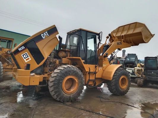 Caterpillar 962G เครื่องบรรทุกล้อมือสอง สภาพดี เครื่องบรรทุกหน้า CAT 962G