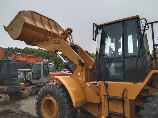 Caterpillar 962G เครื่องบรรทุกล้อมือสอง สภาพดี เครื่องบรรทุกหน้า CAT 962G