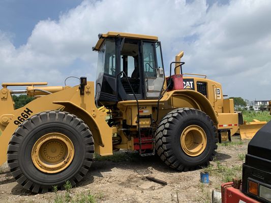 เสียงเสียงต่ํา 966H ใช้ CAT Wheel Loader ประสิทธิภาพสูง