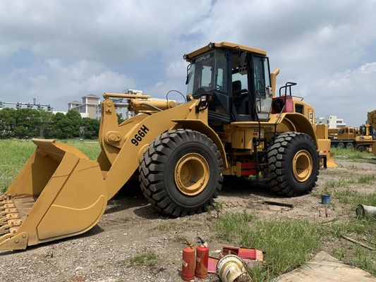เสียงเสียงต่ํา 966H ใช้ CAT Wheel Loader ประสิทธิภาพสูง