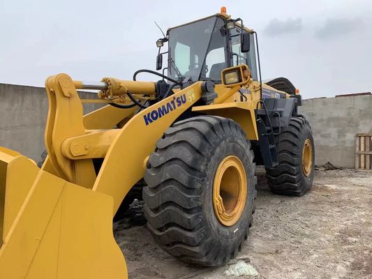 สีใหม่ เครื่องบรรทุกล้อมือสอง Komatsu WA470-6 เครื่องบรรทุกมือสอง