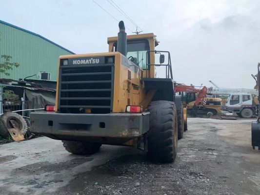 เครื่องบรรทุกล้อ Komatsu ที่ใช้งานหนัก WA500-3 ระยะยาว ประหยัดพลังงาน