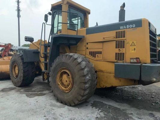 เครื่องบรรทุกล้อ Komatsu ที่ใช้งานหนัก WA500-3 ระยะยาว ประหยัดพลังงาน
