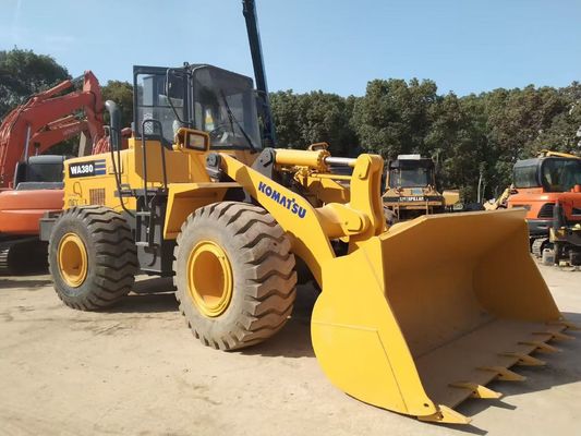 ญี่ปุ่น WA380-3 เครื่องบรรทุกล้อ Komatsu มือสอง ใช้ได้นาน สบายรักษา