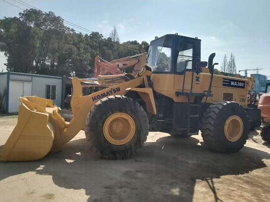 ญี่ปุ่น WA380-3 เครื่องบรรทุกล้อ Komatsu มือสอง ใช้ได้นาน สบายรักษา