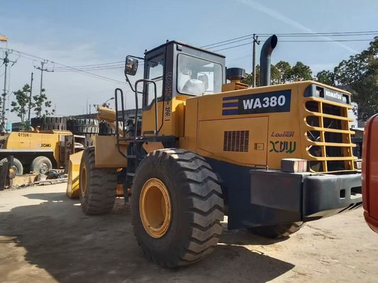 ญี่ปุ่น WA380-3 เครื่องบรรทุกล้อ Komatsu มือสอง ใช้ได้นาน สบายรักษา