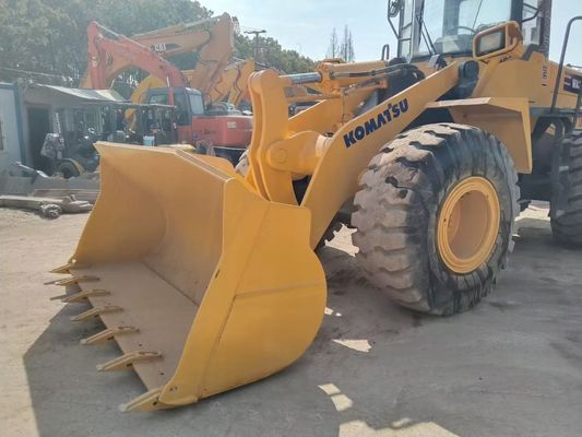 ญี่ปุ่น WA380-3 เครื่องบรรทุกล้อ Komatsu มือสอง ใช้ได้นาน สบายรักษา
