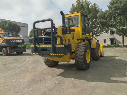 เครื่องบรรทุกล้อยี่ปุ่นเดิม Komatsu WA320-3 เครื่องบรรทุกด้านหน้ายี่ปุ่น