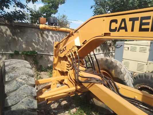 CAT 140G เครื่องคัดกรองเครื่องยนต์มือสอง การทํางานที่มั่นคง 140H เครื่องคัดกรองหอยมือสอง