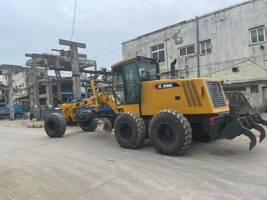 ความเร็วสูง XCMG GR215 เกรดเกรดมือสอง ประหยัดเชื้อเพลิงสําหรับการก่อสร้าง