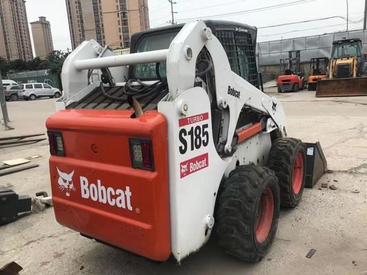 สีเดิม S185 ใช้ Bobcat Skid Loader ความปลอดภัย การทํางานในสภาพดี