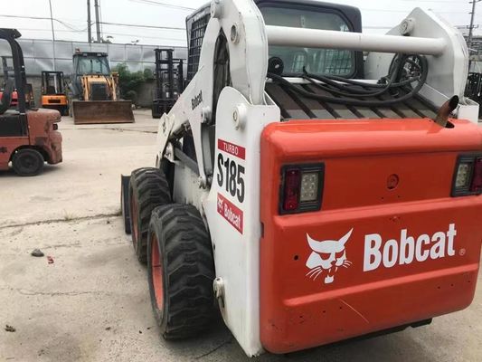 สีเดิม S185 ใช้ Bobcat Skid Loader ความปลอดภัย การทํางานในสภาพดี