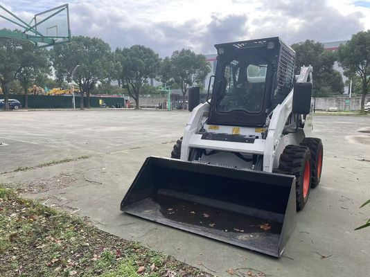 S180 Bobcat Skid Steer Loader สีเดิม มือสอง การบํารุงรักษาที่ต่ํา