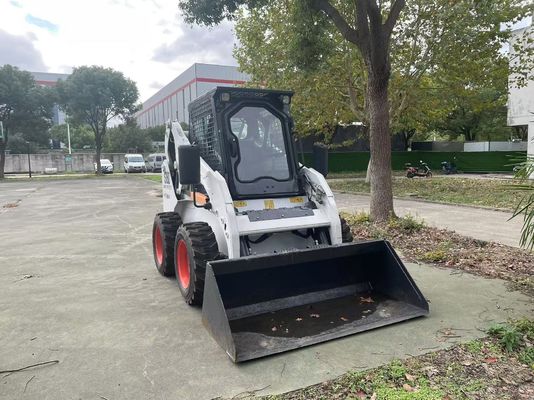 S180 Bobcat Skid Steer Loader สีเดิม มือสอง การบํารุงรักษาที่ต่ํา