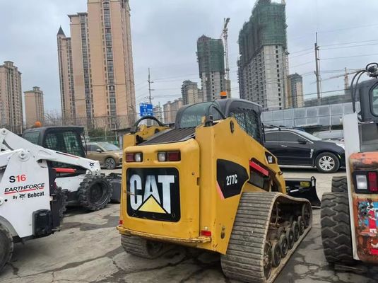 แรง 277C ใช้ Caterpillar Skid Steer ประหยัดเชื้อเพลิงในสภาพดี