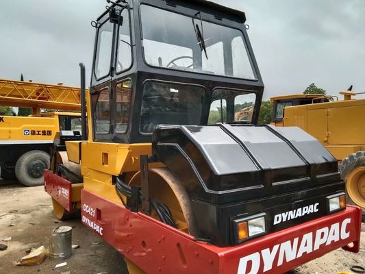 Dynapac CC421 กลมถนนมือสองกลมถนนสองกลม ผลิตสูง สวีเดน