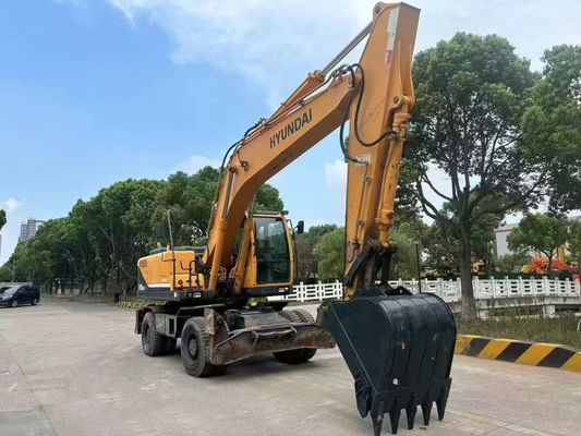 รถขุดล้อ Hyundai R210W-9 มือสอง สภาพดี/ รถขุดล้อมือสอง สําหรับขาย