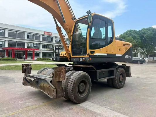 รถขุดล้อ Hyundai R210W-9 มือสอง สภาพดี/ รถขุดล้อมือสอง สําหรับขาย