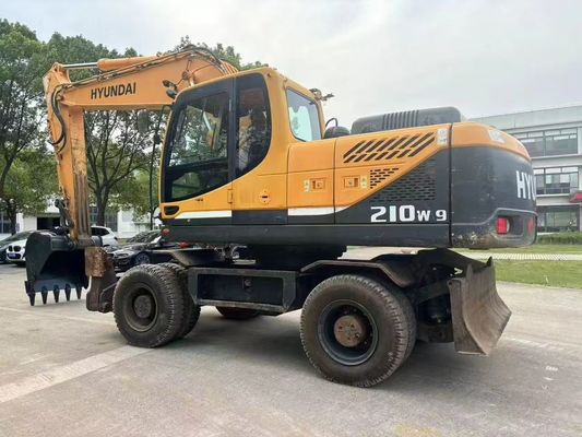 รถขุดล้อ Hyundai R210W-9 มือสอง สภาพดี/ รถขุดล้อมือสอง สําหรับขาย