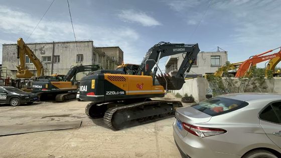 2021 ปี ใช้ Hyundai R220LC-9S Excavator ในสภาพดีเยี่ยม/ใช้ Hyundai Crawler Excavator สําหรับขาย