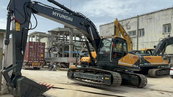 2021 ปี ใช้ Hyundai R220LC-9S Excavator ในสภาพดีเยี่ยม/ใช้ Hyundai Crawler Excavator สําหรับขาย
