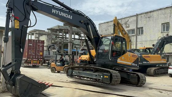 2021 ปี ใช้ Hyundai R220LC-9S Excavator ในสภาพดีเยี่ยม/ใช้ Hyundai Crawler Excavator สําหรับขาย