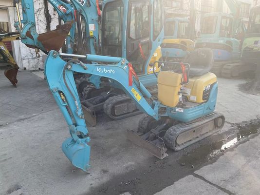 Kubota U10-3 มินิ ใช้ Excavator ภายในทํางานมือสอง เครื่อง excavator