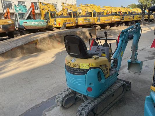Kubota U10-3 มินิ ใช้ Excavator ภายในทํางานมือสอง เครื่อง excavator