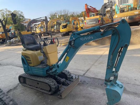 Kubota U10-3 มินิ ใช้ Excavator ภายในทํางานมือสอง เครื่อง excavator