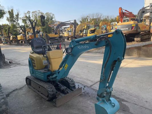 Kubota U10-3 มินิ ใช้ Excavator ภายในทํางานมือสอง เครื่อง excavator