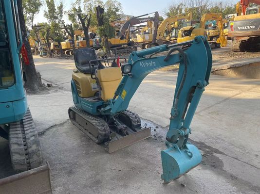 Kubota U10-3 มินิ ใช้ Excavator ภายในทํางานมือสอง เครื่อง excavator