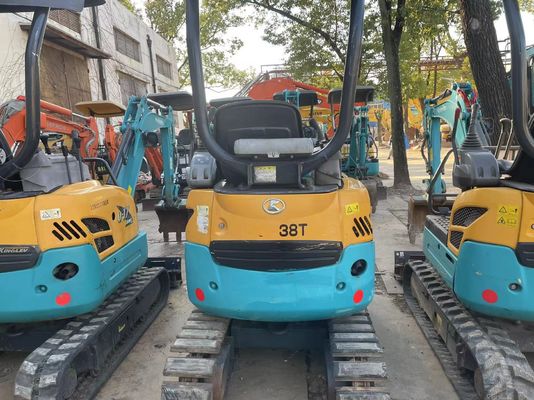 สีเดิม ใช้ Kobelco Excavator U17 ประสิทธิภาพสูงสําหรับการทํางานภายใน
