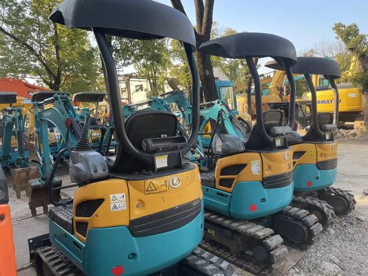 สีเดิม ใช้ Kobelco Excavator U17 ประสิทธิภาพสูงสําหรับการทํางานภายใน