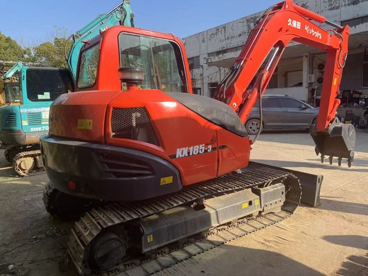 ของแท้ญี่ปุ่น ใช้ Kubota KX185-3 Excavator สําหรับขาย/ใช้ Kubota Mini Excavator สําหรับขาย