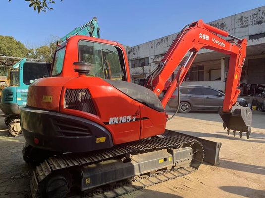 ของแท้ญี่ปุ่น ใช้ Kubota KX185-3 Excavator สําหรับขาย/ใช้ Kubota Mini Excavator สําหรับขาย