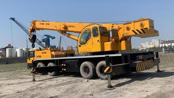 XCMG QY50K-II 50 ตัน รถบรรทุกมือสอง เครนความจุสูง รถกระบะมือสอง
